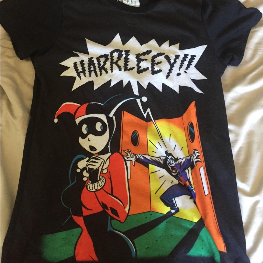 Comic Harley and Joker Tee